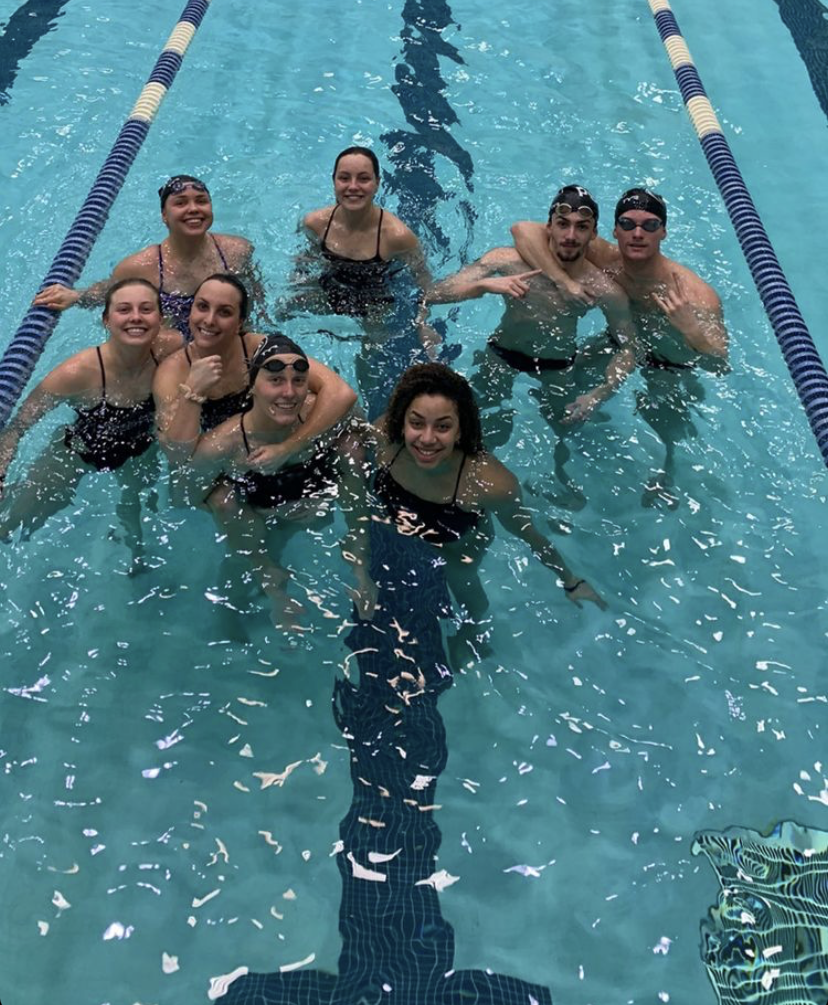 Post-practice short course meters photo