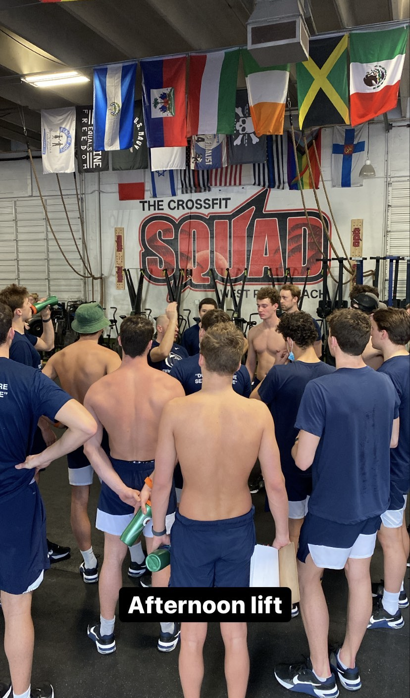 Lift session from training trip